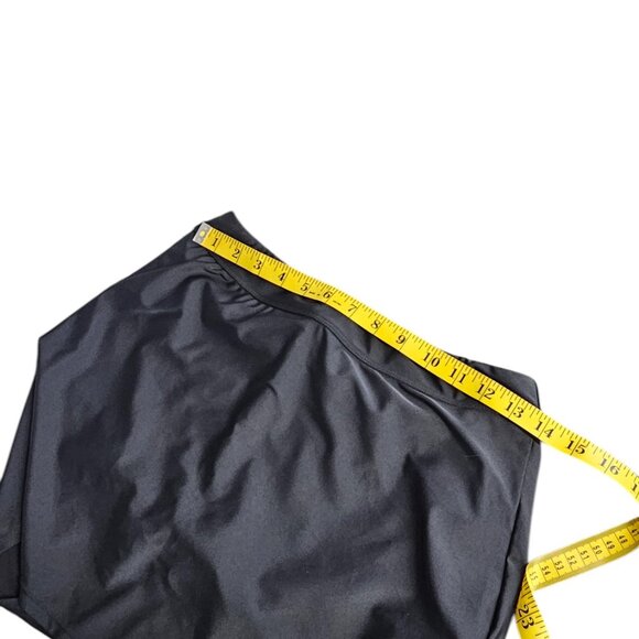 Hilor Womens Swim Skirt, Bikini Bottoms, Black, Pull On, Swimwear, Size 8 - Picture 3 of 8